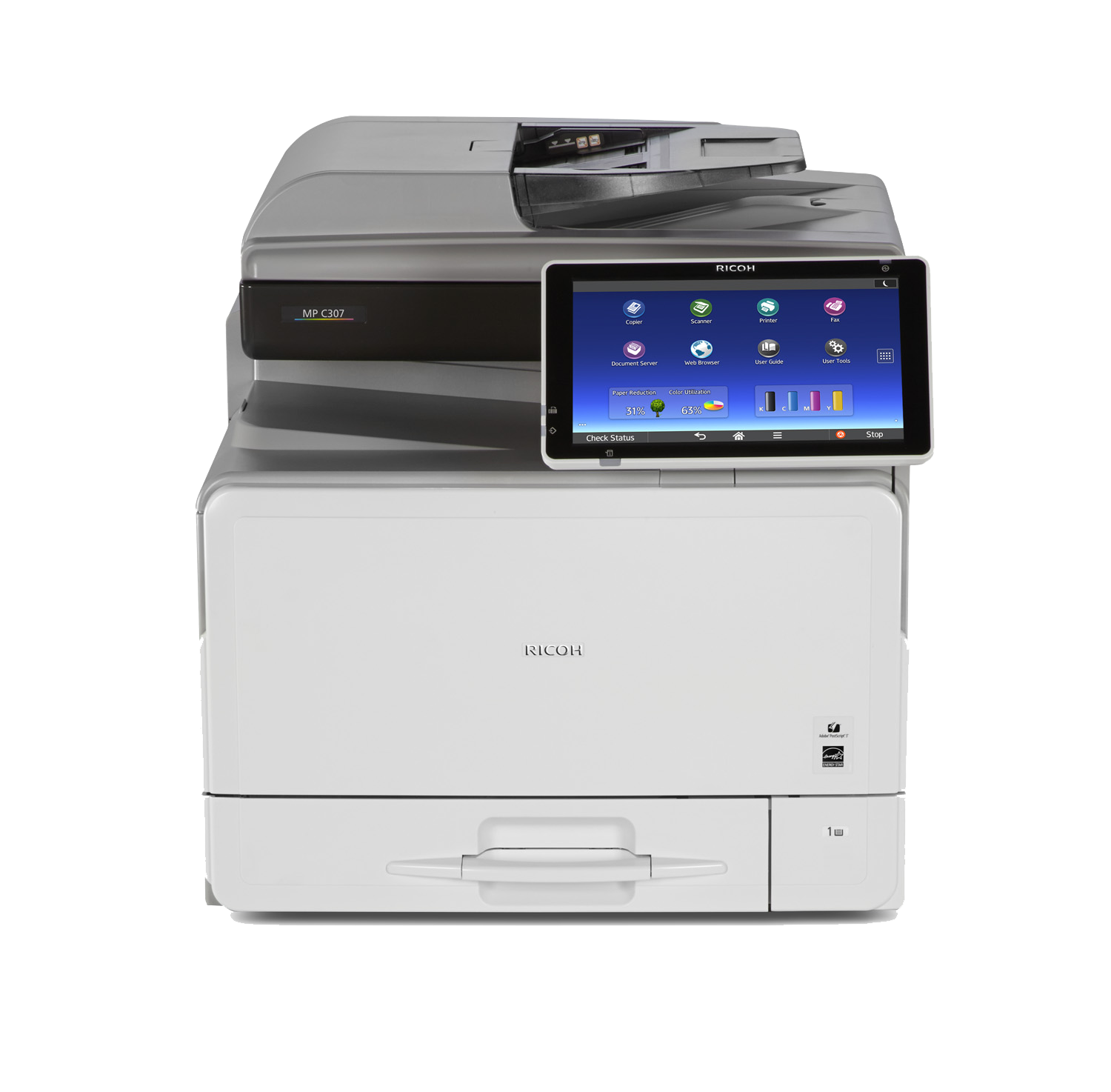 A digital multi-function copier